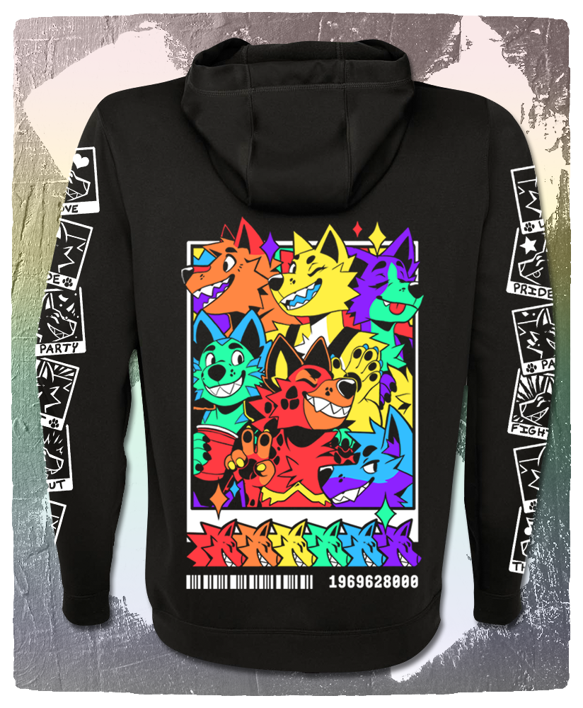 Pawlaroid - Zip Hoodie